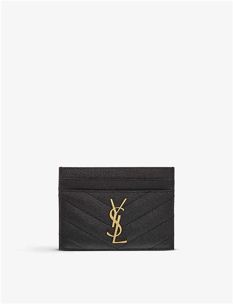 ysl credit card|selfridges YSL card holder.